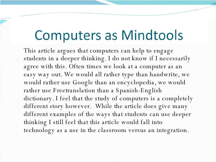 article on computer technology